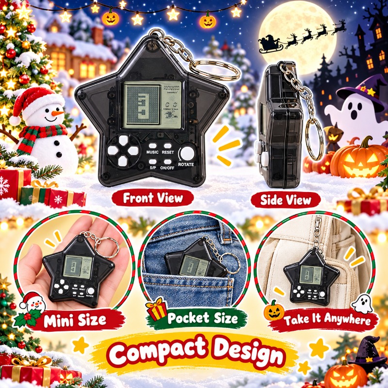 Klasik Retro Tetris Oyun Makin - Gaming Console Keychain incelemesi ve fiyatı