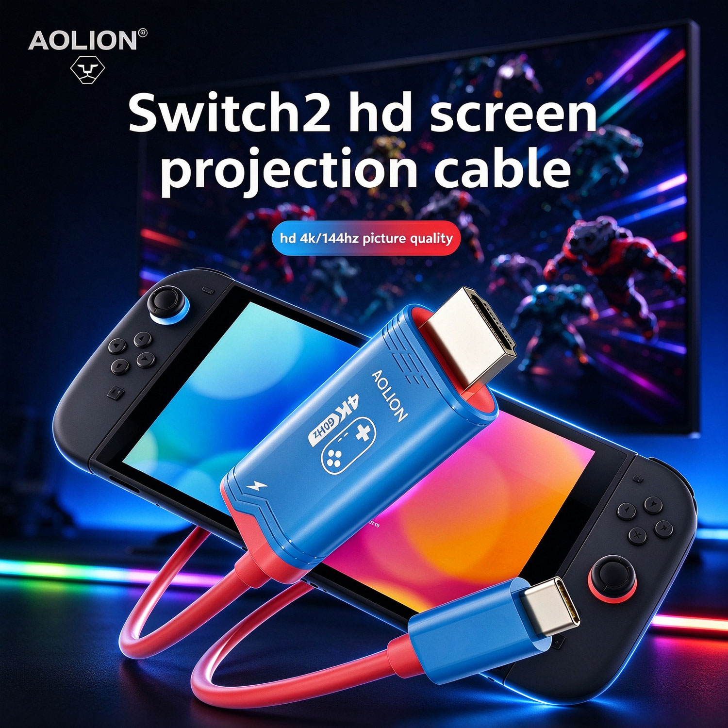 AOLION HDMI Ekran Yansıtma Kab - Gaming Console Buttons incelemesi ve fiyatı